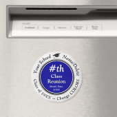 Aimant Bleu, Blanc, Noir, Bon Marché, Privilèges Réunion  (In Situ (Lave-vaisselle))