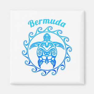 Aimant Bleu bleu des Bermudes