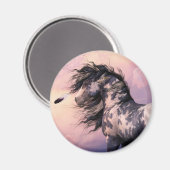 Aimant bleu Cherokee (Recto/Verso)