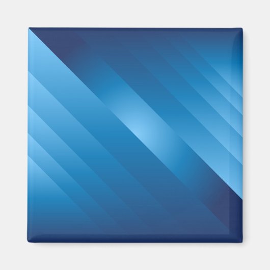 Aimant bleu classique 21 (Devant)