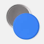 Aimant Bleu (Crayola) (couleur solide) (Recto/Verso)