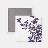 Aimant bleu de branche (Recto/Verso)
