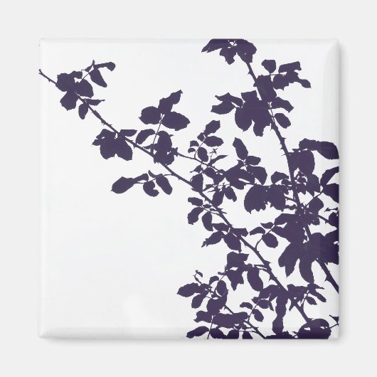 Aimant bleu de branche (Devant)