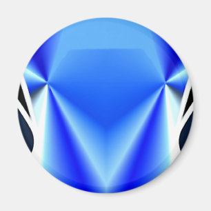 Aimant bleu de diamant