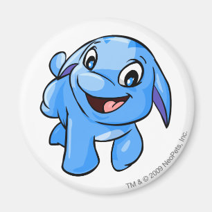 Aimant Bleu de Poogle