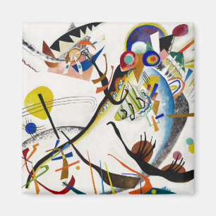 Aimant bleu de segment de Kandinsky