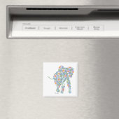 Aimant bleu éléphant (In Situ (Lave-vaisselle))