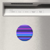 Aimant Bleu et violet bandes horizontales (In Situ (Lave-vaisselle))