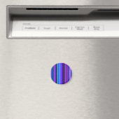 Aimant Bleu et violet bandes verticales (In Situ (Lave-vaisselle))