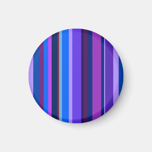 Aimant Bleu et violet bandes verticales (Devant)