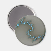 Aimant Bleu - Fractal (Recto/Verso)