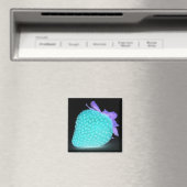 Aimant Bleu fraise neon mignon (In Situ (Lave-vaisselle))