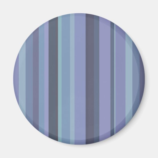 Aimant Bleu-gris, bandes horizontales (Devant)
