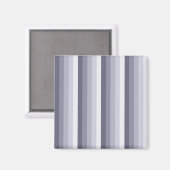 Aimant Bleu gris rayures (Recto/Verso)