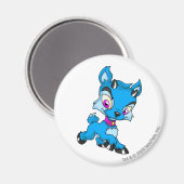 Aimant Bleu Ixi (Recto/Verso)