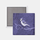 Aimant bleu Jay (Recto/Verso)