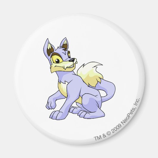 Aimant Bleu Lupe (Devant)