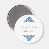 Aimant Bleu marocain (Recto/Verso)