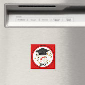 Aimant Bleu mortier et diplôme (In Situ (Lave-vaisselle))