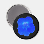 Aimant bleu Nasturtium (Recto/Verso)
