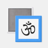 Aimant bleu OHM (Recto/Verso)