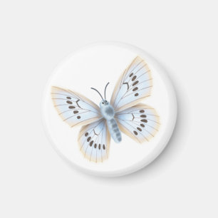 Aimant Bleu papillon Nature Faune du jardin