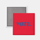 Aimant bleu, rouge - (Recto/Verso)