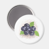 Aimant bleuet (Recto/Verso)