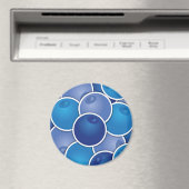 Aimant Bleuet funky (In Situ (Lave-vaisselle))