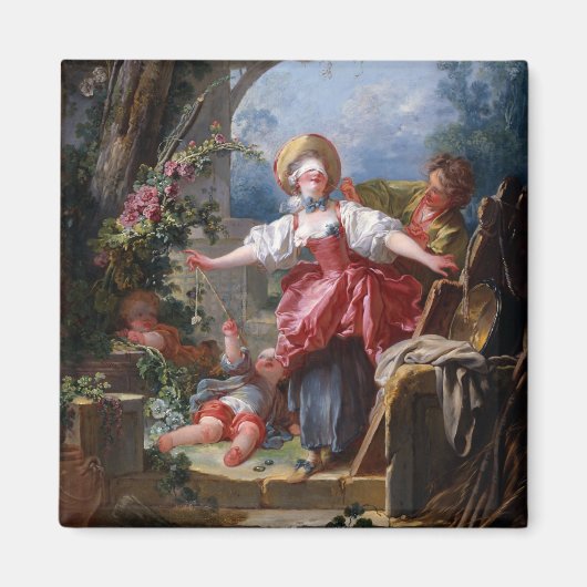 Aimant Blind Mans Bluff par Jean-Honore Fragonard (Devant)