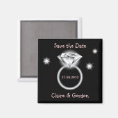 Aimant Bling Bling Enregistrer l'aimant Date (Recto/Verso)