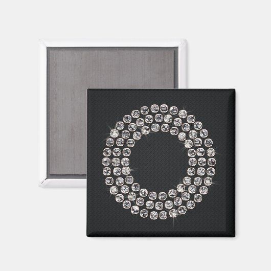 Aimant bling - O (Recto/Verso)