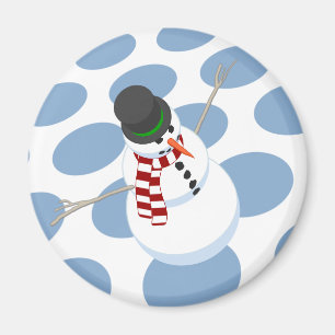 Aimant Bliz l'aimant de blanc de Dtoted de bonhomme de