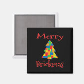 Aimant Bloc de briques maître constructeur de l'arbre de (Recto/Verso)