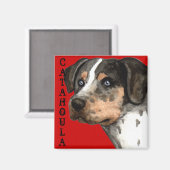Aimant Bloc de couleur Catahoula (Recto/Verso)