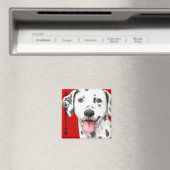 Aimant Bloc de couleur dalmate (In Situ (Lave-vaisselle))