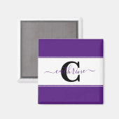 Aimant Bloc de couleur personnalisé (Recto/Verso)