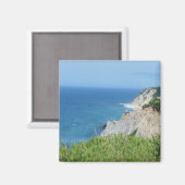 Aimant Block Island Bluffs - Block Island, Rhode Island (Recto/Verso)
