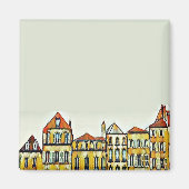 Aimant blocs d'appartements Brown (Devant)