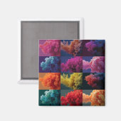 Aimant blocs de couleur gras (Recto/Verso)