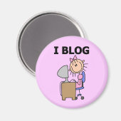 Aimant Blogueuse (Recto/Verso)