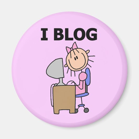 Aimant Blogueuse (Devant)
