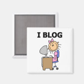 Aimant Blogueuse (Recto/Verso)