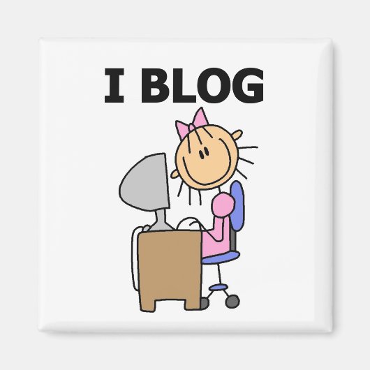 Aimant Blogueuse (Devant)