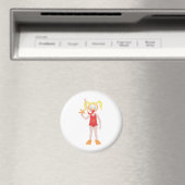 Aimant Blond Snorkel Girl (In Situ (Lave-vaisselle))