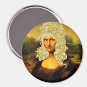 Aimant Blonde Mona Lisa (Recto/Verso)