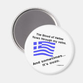 Aimant Blood of Hellas & Ouzo (Recto/Verso)