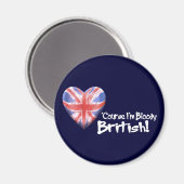 Aimant Bloody British (Recto/Verso)