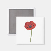 Aimant Bloom Plante Fleur Populaire (Recto/Verso)