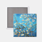 Aimant Blossoming Almond Tree Van Gogh Fine Art (Recto/Verso)